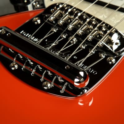 Fender - Kurt Cobain Jag-Stang - Left Handed - Fiesta Red - Lefty - Electric Guitar with Gig Bag - Lefthanded image 14
