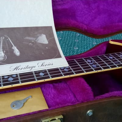 Gibson Les Paul Pre Historic Reissue Flowers Crazy Rare 1983 - Cherry Sunburst image 17