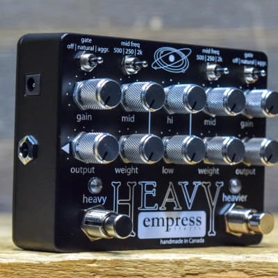 Empress Effects Heavy All Analog Dual Channel High Gain Distortion Effect Pedal image 3