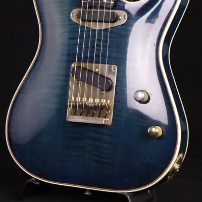 Valley Arts M Series Limited TL Type See Thru Blue [SN 5872] [12 