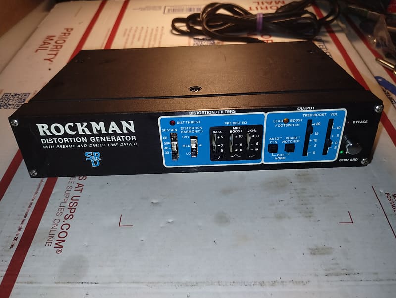 ロックマン ROCKMAN DISTORTION GENERATOR Vintage Rockman Distortion Generator Distortion Effector For
