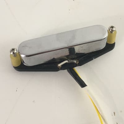 Vintage Genuine Fender Standard Telecaster Neck Pickup Natural Relic 1990s Chrome Cover image 2