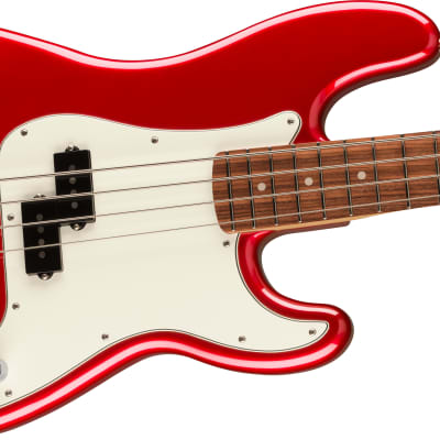 Fender Player Precision Bass, Pau Ferro Fingerboard, Candy Apple Red image 4