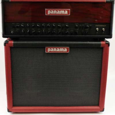 Panama Inferno 100 All-Tube Guitar Amplifier w/ 2x12 Speaker Cabinet Amp ISI5679 image 2
