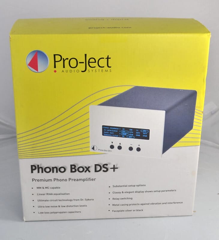 Pro-ject Phono Box DS+ MM MC Original Boxed £400 new , £225 here image 1