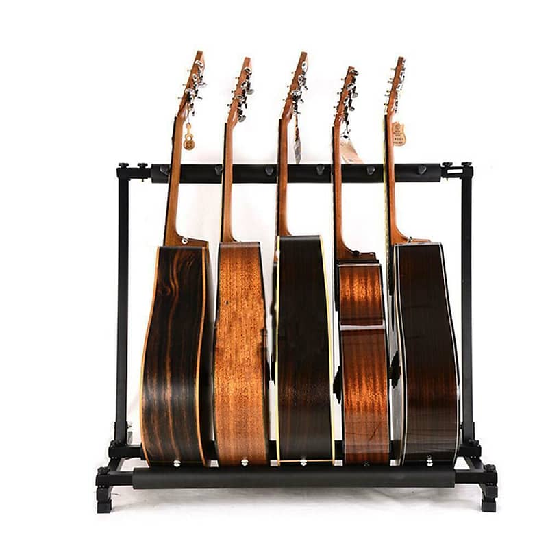 Multiple Guitar Stand Guitar Holder Rack with Rubber 5