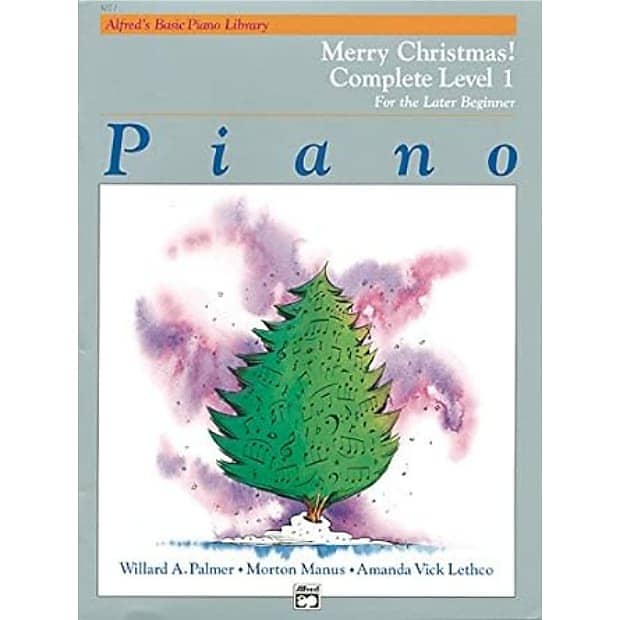 Alfred's Basic Piano Course: Merry Christmas! Complete Book 1 | Reverb