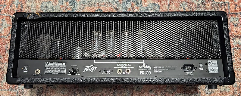 Peavey ValveKing VK100 2チャンネルアンプヘッド　ジャンク Peavey ValveKing VK100 2チャンネルアンプヘッド ジャンク