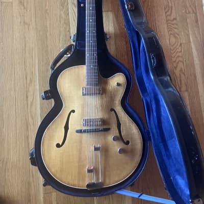 1953 United Archtop- Professional Rebuild with Lollar Firebird and Goldfoil pickups.   (United/ Premier / Multivox) image 23