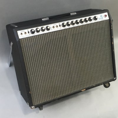 Super Rare Pearl PFT101 “Duo Reverb” 1980 Twin Reverb Clone Black Tolex Natural Relic 100 Watts Solid State MIJ Made in Japan image 7
