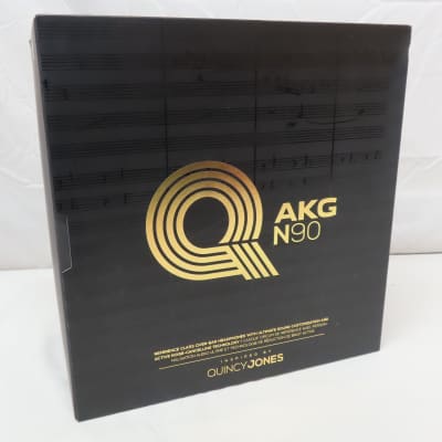 AKG N90Q LE Reference Class Auto-Calibrating Noise Cancelling Headphones (Gold) image 5