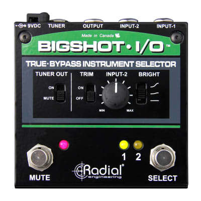 Reverb.com listing, price, conditions, and images for radial-bigshot-i-o