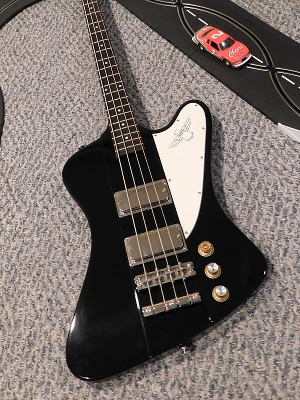 【レア＋おまけ】Epiphone Thunderbird Pro Bass IV DISC Epiphone Thunderbird PRO-IV Bass 4-string Trans Black at