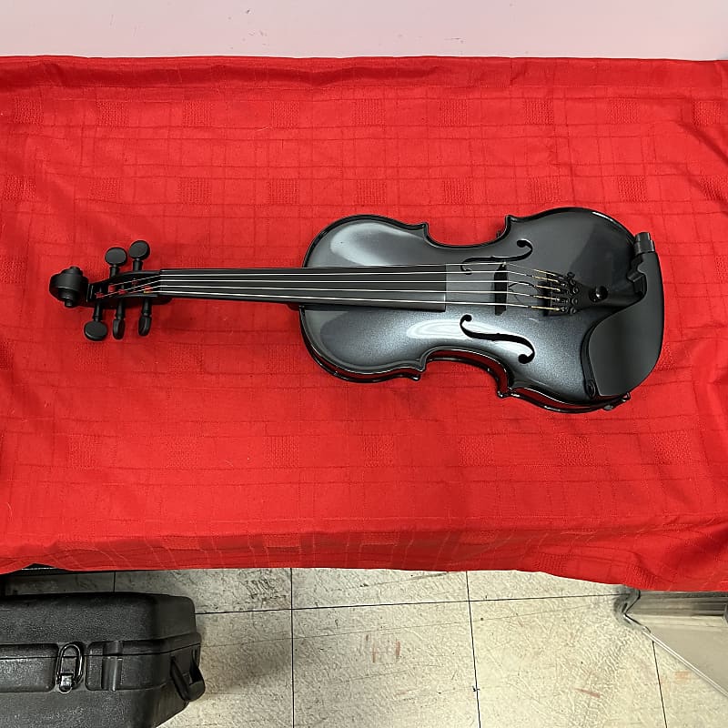 Glasser GCCV4/45 Composite Black Acoustic Electric 5String Reverb