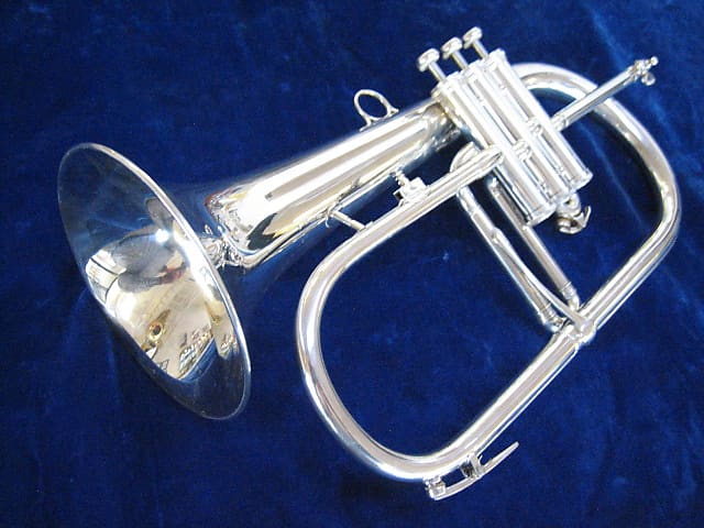 Mint Boosey & Hawkes Bb Flugelhorn Silver Plated | Reverb