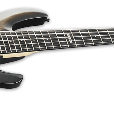 ESP E-II BTL-5 Black Natural Burst 5-String Electric Bass Guitar + Hard Case B-Stock Made in Japan image 3