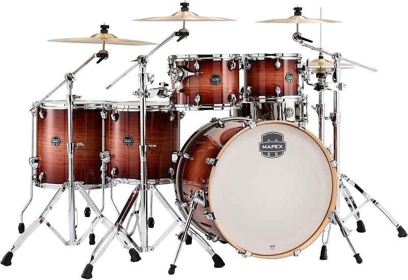 Mapex Armory 6-piece Studioease Shell Pack - Redwood Burst image 1