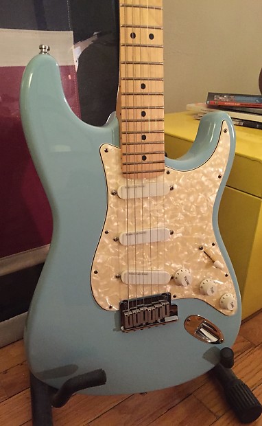 Fender Stratocaster Plus 1997 Sonic Blue Near NOS Condition image 1