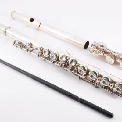 Yamaha YFL-311 Flute Silver Made in Japan w/Hardcase Carrybag Used From Japan #029480 image 4