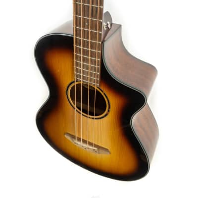 Breedlove Discovery S Concert cutaway acoustic electric bass guitar image 3