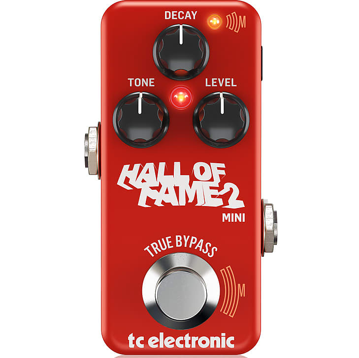 Tc Electronic Hall Of Fame 2 Mini Reverb Effetto A Pedale Per