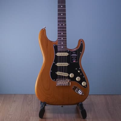 Fender American Professional II Stratocaster Roasted Pine DEMO image 8