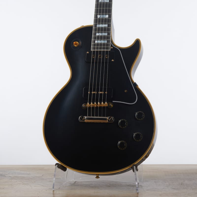 Gibson Custom 1954 Les Paul Custom Reissue, Ebony VOS | Demo