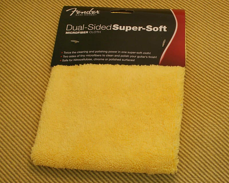 Fender Super-Soft, Dual-Sided Microfiber Cloth