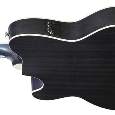 Mint Ibanez TCM50FM-ODB Talman Acoustic Electric - Open Pore Denim Blue image 4