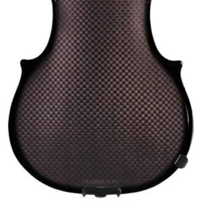 Glasser Carbon Composite Acoustic Electric 4-String 16" Viola 2020s Pink image 2