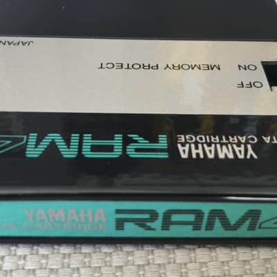 Yamaha RAM4 DATA CARTRIDGE  for TX802 DX7II S FD RX5 RX7 NEW Battery.#3 image 4