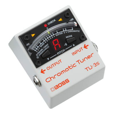 Boss TU-3 Chromatic Tuner Pedal with Power Supply for sale
