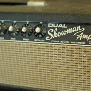 1966 Fender Dual Showman Head and JBL loaded 2x15 Cabinet image 9