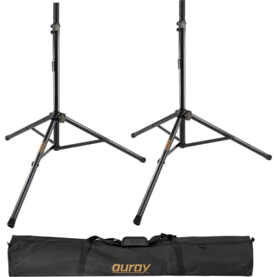 JBL Professional EON208P Portable All-in-One 2-way PA System Bundle with Auray SS-47S-PB Speaker Stand with Tripod Base and Carrying Case, and 2x 20" XLR-XLR Cables image 6