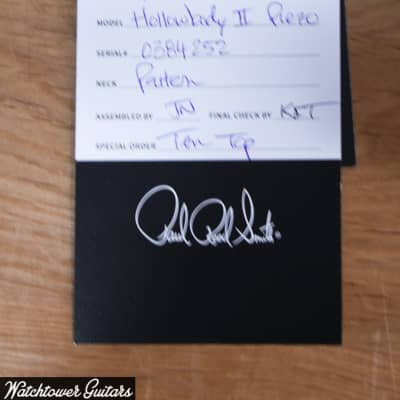 Mint Paul Reed Smith PRS Hollowbody II Piezo 10 Top Purple Mist image 9