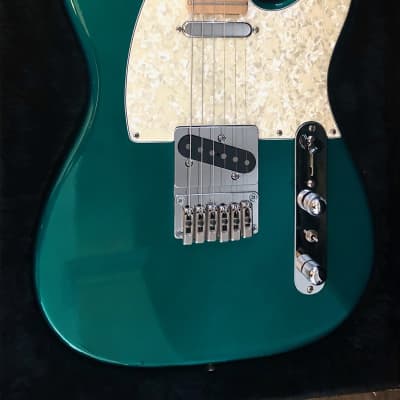 Hamer  USA T51 90's Green Telecaster Guitar w/Piezzo & Case image 1