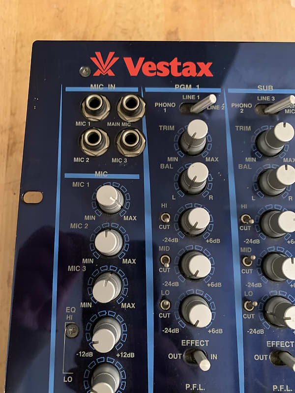 Vestax ベスタクス DJコントローラー DJミキサー PCV-175 Vestax PCV-175 DJ Mixer 3 Channel. Sold As Is Untested | eBay