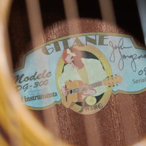 Gitane DG-300 John Jorgensen Signature Natural Gypsy Selmer Jazz Guitar image 4