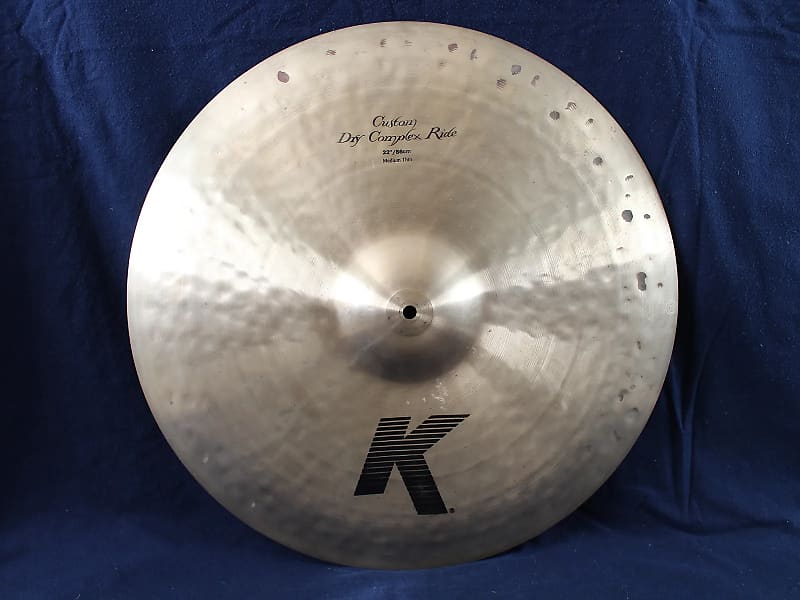 Zildjian 22" K Custom Complex Medium Thin Ride Cymbal image 1