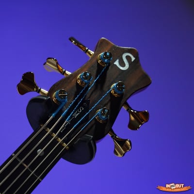 Ken Smith  5TN 5 String Bass Black Tiger 2001 image 5