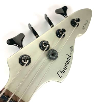Aria Diamond Jet Bass 1980's - Silver Upgrades | Reverb