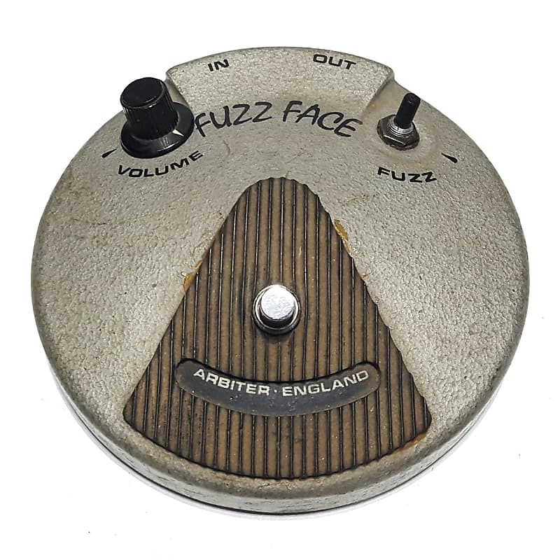 Vintage 1966 Arbiter Fuzz Face Original Red Dot NKT275 Guitar Pedal  *Hendrix Auction Model*