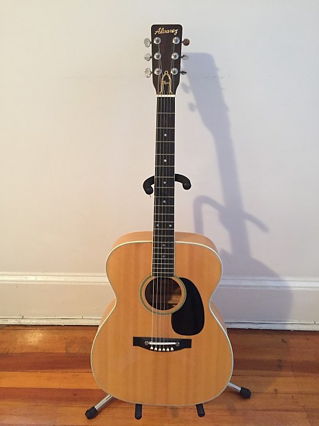 1975 alvarez shop acoustic guitar