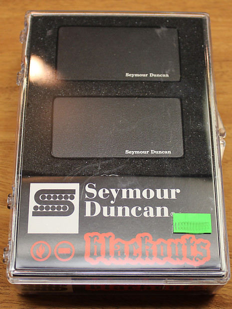 Seymour Duncan Blackouts AHB-1 Humbucker Set Black
