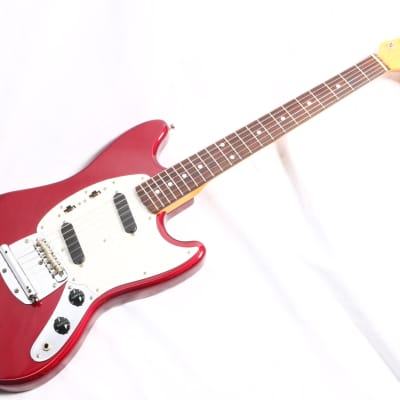 Fender Japan Mustang MG69 MH Candy Apple Red (CAR) S/N JD12022540 