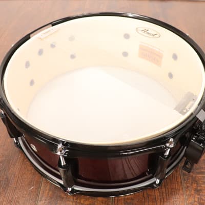 Pearl 5.5x14 Vision Birch Snare Drum Red | Reverb