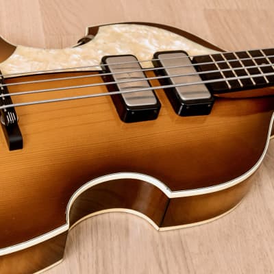 Hofner H500/1-61L Cavern Club '61 Violin Beatle Bass, Left-Handed w/ Case & Tags, 500/1 image 6