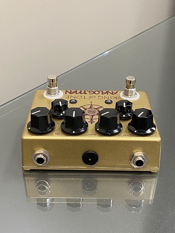 Analogman King of Tone V4 - Rare Gold with Purple Graphics Analogman King of Tone V4 - Rare Gold with Purple Graphics