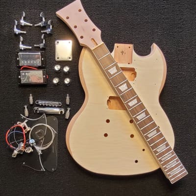 SG Style electric guitar DIY kit by Budreau Guitars image 1