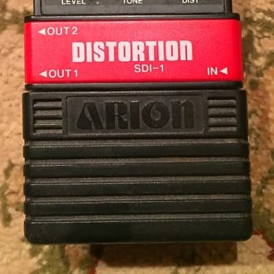 Arion SD-1 Distortion Pedal 1980s - Black/Pink for sale